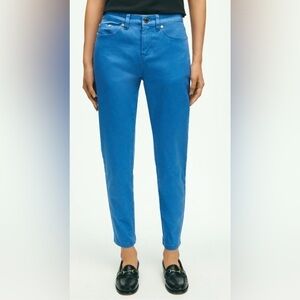 Brooks Brothers 1818 Stretch Cotton Blend 5 Pocket Pants Womens Size 10